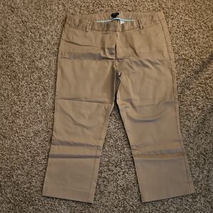 J. Crew Women's Tan Trousers